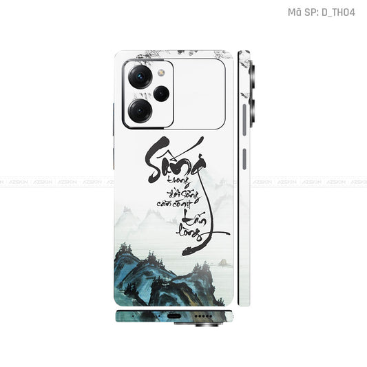 Dán Skin POCO Series Hình Thư Pháp | D_TH04
