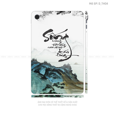 Dán Skin Máy Tính Bảng Oppo Pad Series Hình Thư Pháp | D_TH04