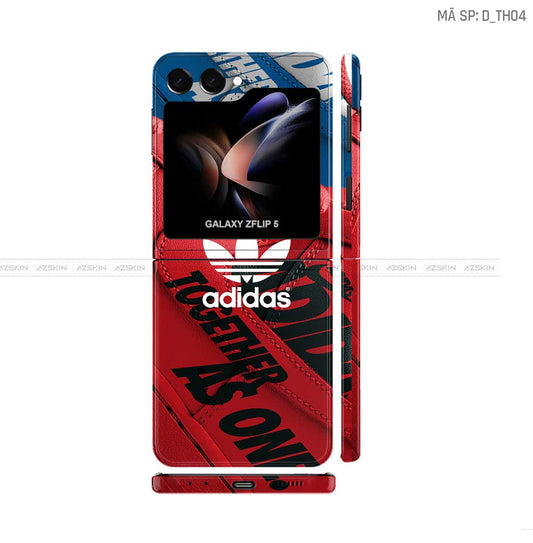 Dán Skin Galaxy Z Flip5 Hình Adidas | D_TH04