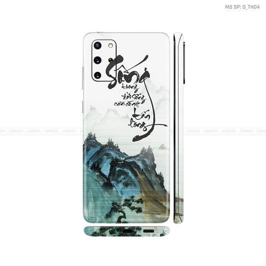 Dán Skin Galaxy S20 Series Hình Thư Pháp | D_TH04