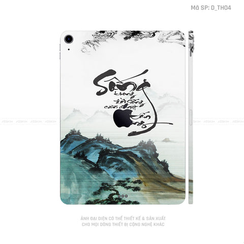 Dán Skin IPad Mini Series Hình Thư Pháp | D_TH04