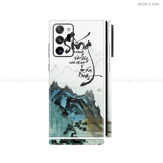 Dán Skin Galaxy Note 20 Series Hình Thư Pháp | D_TH04