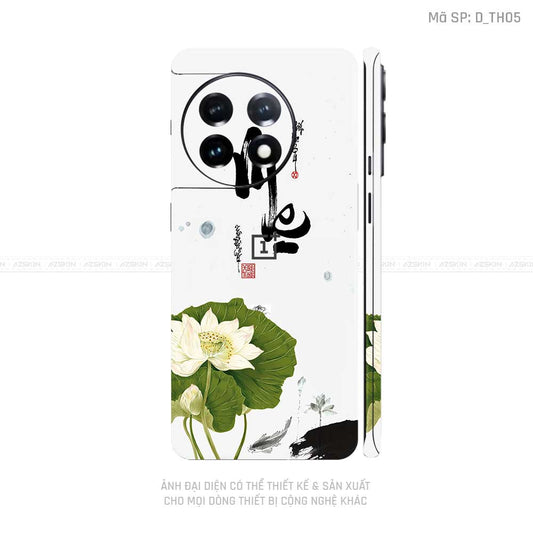 Dán Skin Oneplus 11 Series Hình Thư Pháp | D_TH05