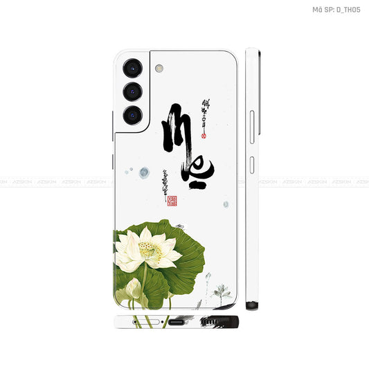 Dán Skin Galaxy S22 Series Hình Thư Pháp | D_TH05