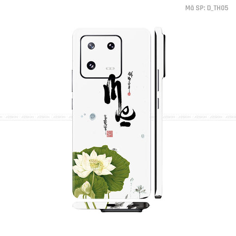 Dán Skin Xiaomi 13 Series Hình Thư Pháp | D_TH05