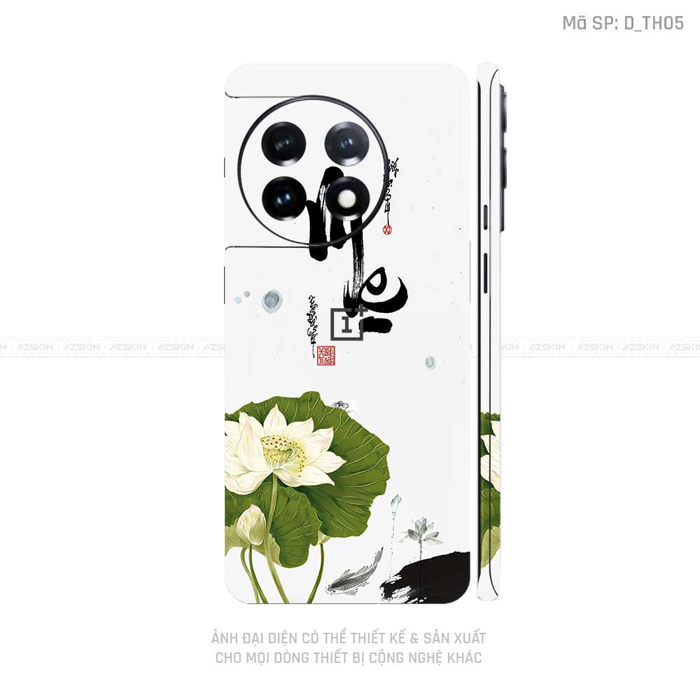 Dán Skin Oneplus Ace Series Hình Thư Pháp | D_TH05