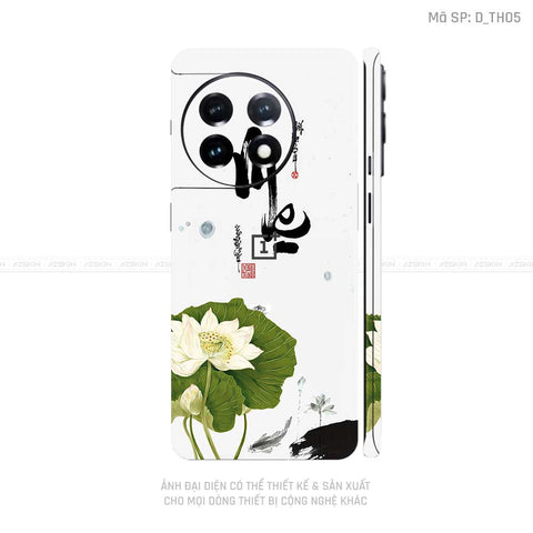Dán Skin Oneplus Ace Series Hình Thư Pháp | D_TH05