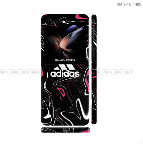 Dán Skin Galaxy Z Flip5 Hình Adidas | D_TH05