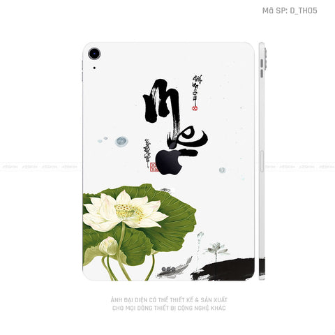 Dán Skin IPad Mini Series Hình Thư Pháp | D_TH05