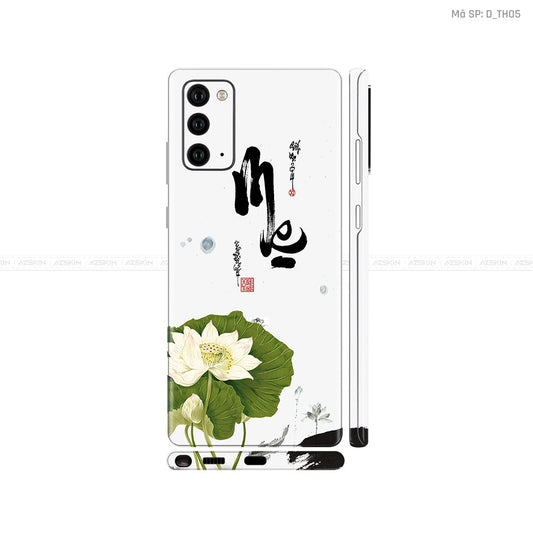 Dán Skin Galaxy Note 20 Series Hình Thư Pháp | D_TH05
