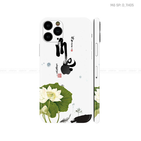 Dán Skin IPhone 11 Series Hình Thư Pháp | D_TH05