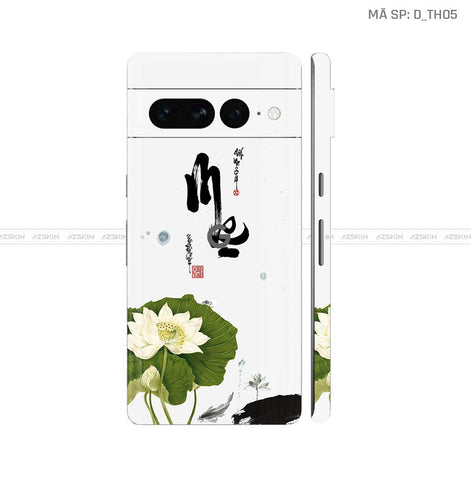 Dán Skin Google Pixel 8 Series Hình Thư Pháp | D_TH05