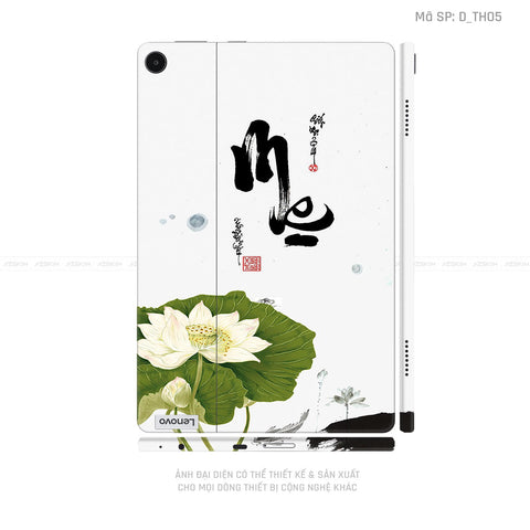 Dán Skin Máy Tính Bảng Lenovo Pad Series Hình Thư Pháp | D_TH05