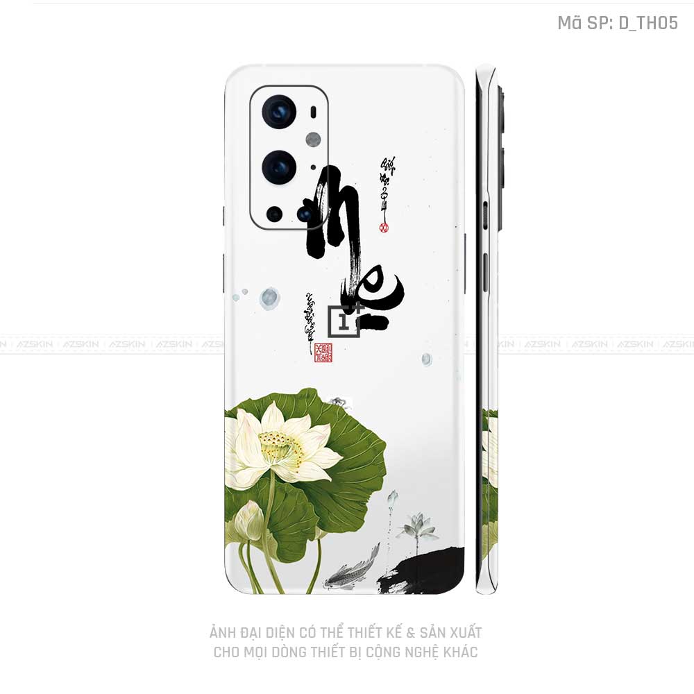 Dán Skin Oneplus 8/9 Series Hình Thư Pháp | D_TH05