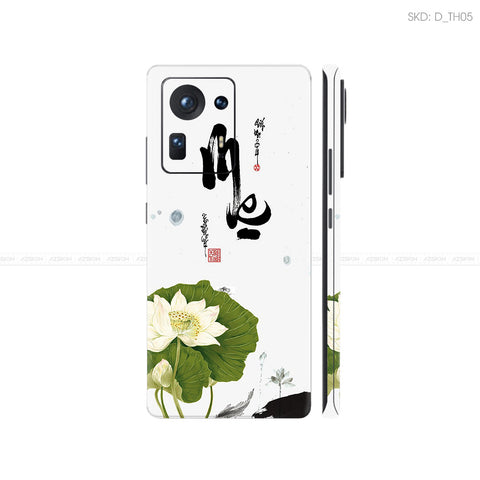 Dán Skin Điện Thoại Xiaomi Mi Mix Series Hình Thư Pháp | D_TH05