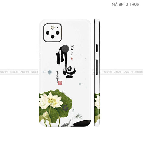 Dán Skin Google Pixel 5 Hình Thư Pháp | D_TH05