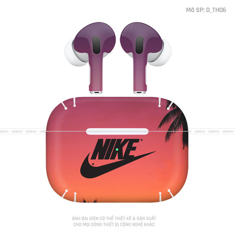 Dán Skin Tai Nghe Airpod Pro/ Pro 2 Hình Nike | D_TH06