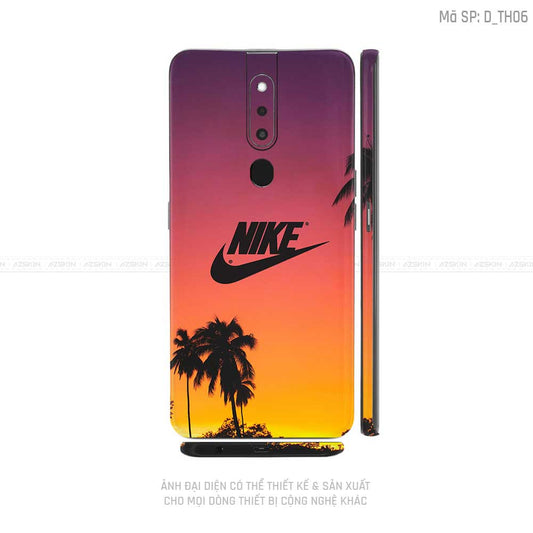 Miếng Dán Skin Điện Thoại OPPO F Series Hình Thương Hiệu | D_TH06