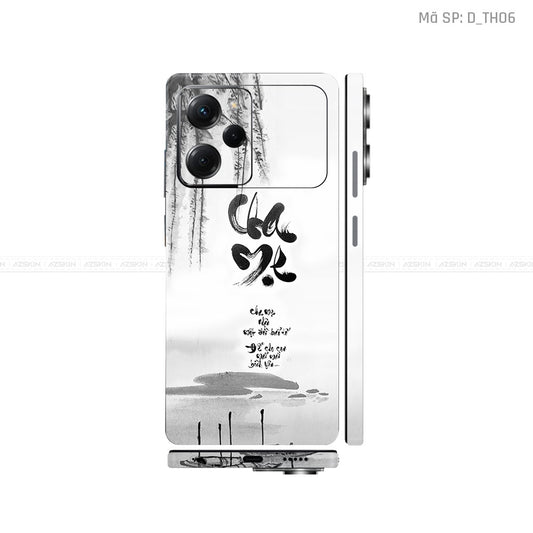 Dán Skin POCO Series Hình Thư Pháp | D_TH06