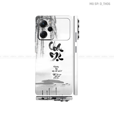 Dán Skin POCO Series Hình Thư Pháp | D_TH06