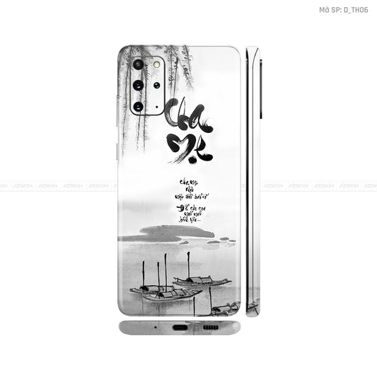 Dán Skin Galaxy S20 Series Hình Thư Pháp | D_TH06