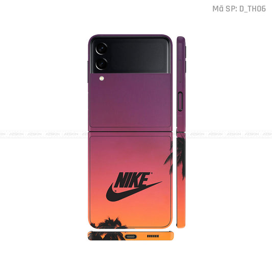 Dán Skin Galaxy Zflip3 Hình Pattern LV| D_TH06