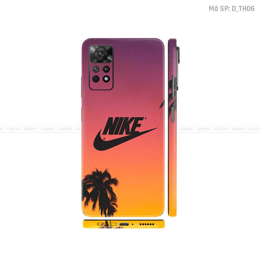 Dán Skin Xiaomi Redmi Note 11 Series Hình Thương Hiệu | D_TH06