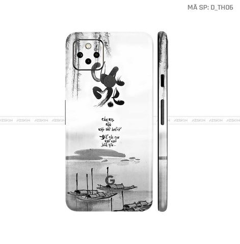 Dán Skin Google Pixel 5 Hình Thư Pháp | D_TH06