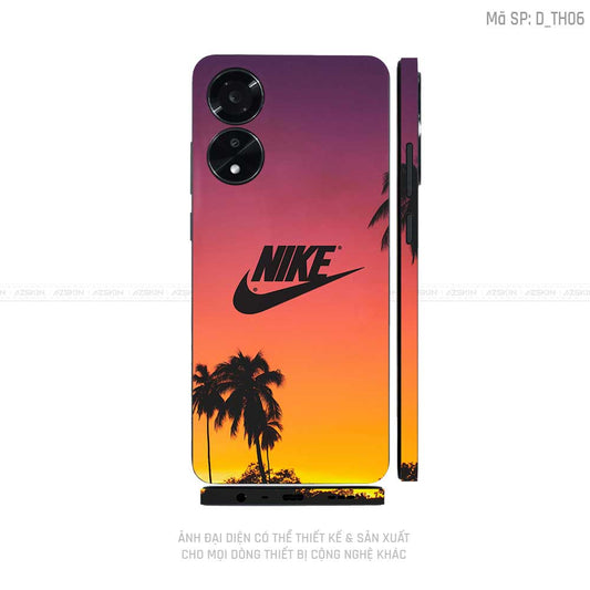 Miếng Dán Skin Điện Thoại OPPO A Series Hình Thương Hiệu | D_TH06
