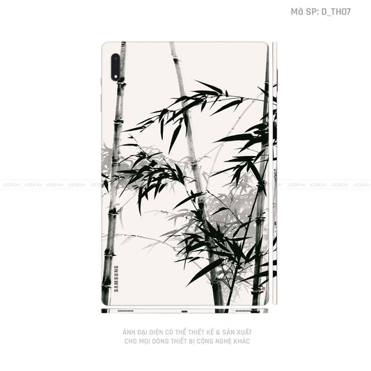 Dán Skin Galaxy Tab S8 Series Hình Thư Pháp | D_TH07