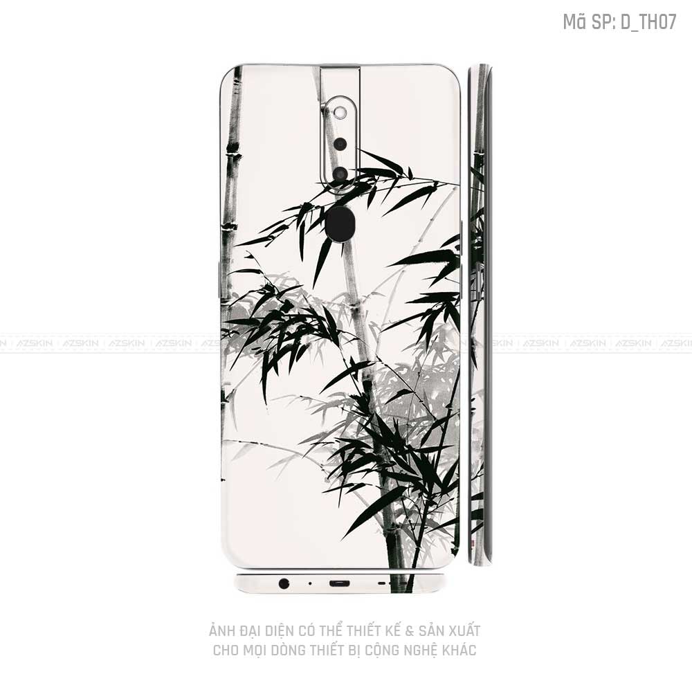 Miếng Dán Skin Điện Thoại OPPO F Series Hình Thư Pháp | D_TH07