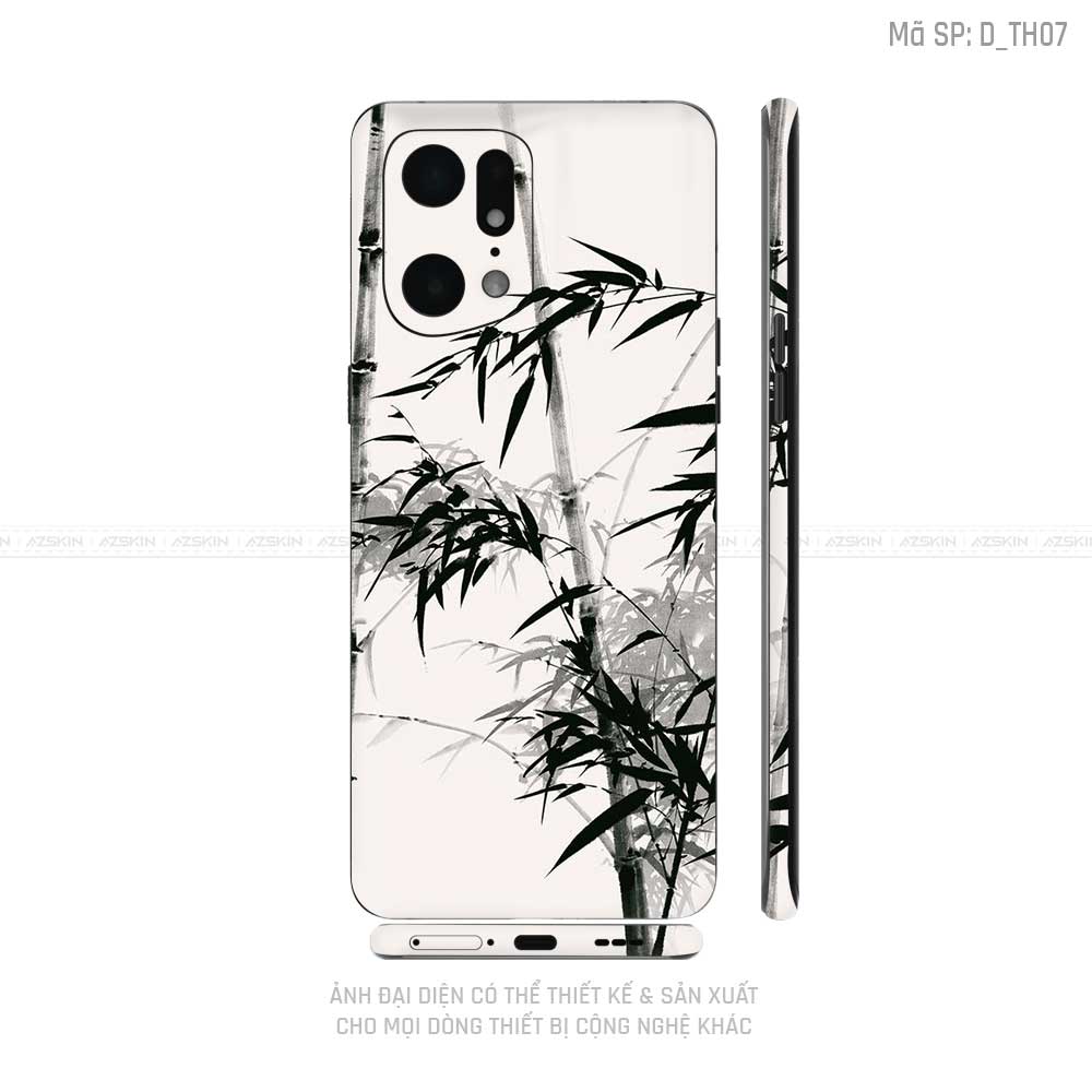 Dán Skin Realme Series Hình Thư Pháp | D_TH07