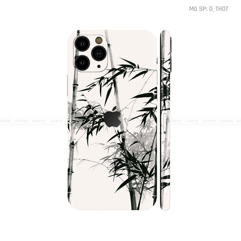 Dán Skin IPhone 11 Series Hình Thư Pháp | D_TH07