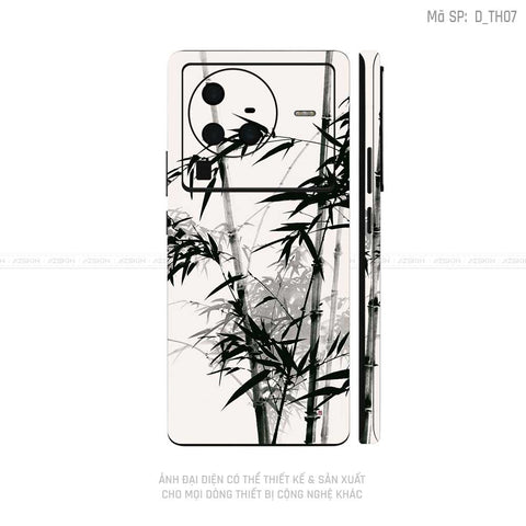 Dán Skin Vivo X Series Hình Thư Pháp | D_TH07