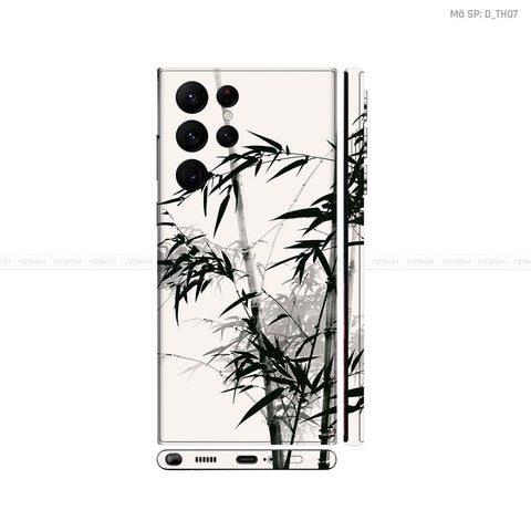 Dán Skin Galaxy S22 Series Hình Thư Pháp | D_TH07