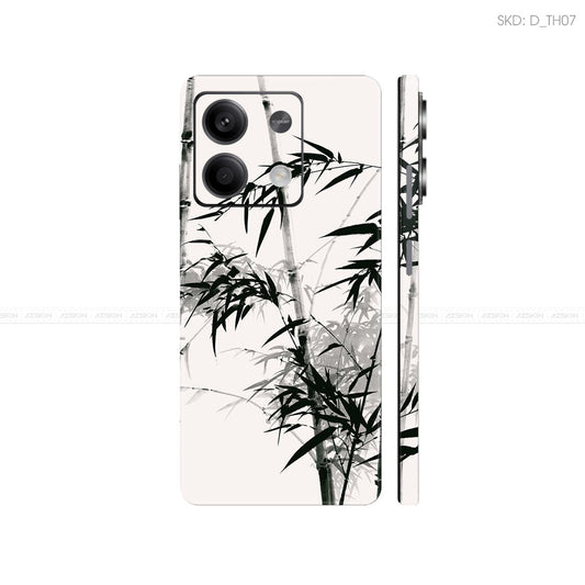 Dán Skin Điện Thoại Xiaomi Redmi 13 Series Hình Thư Pháp | D_TH07