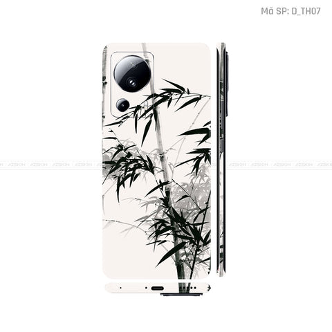 Dán Skin Xiaomi 13 Series Hình Thư Pháp | D_TH07