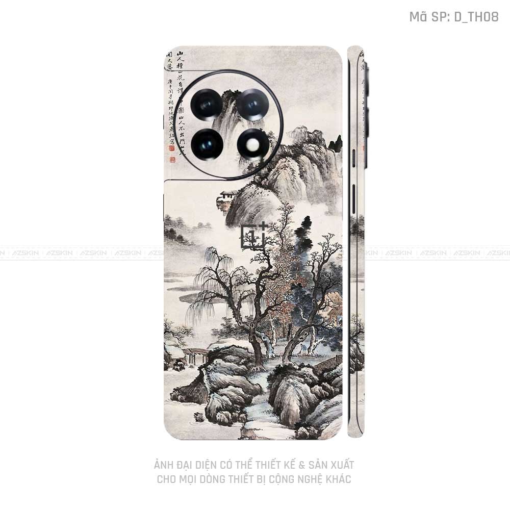 Dán Skin Oneplus Ace Series Hình Thư Pháp | D_TH08