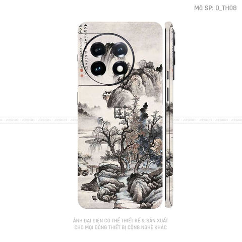 Dán Skin Oneplus Ace Series Hình Thư Pháp | D_TH08