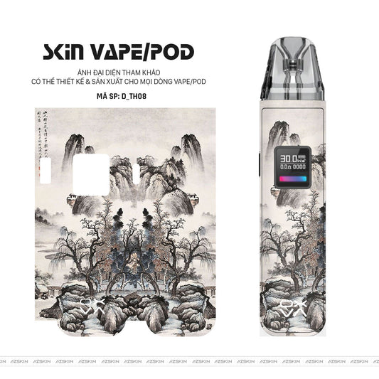 Dán Skin Pod Hình Thư Pháp | D_TH08