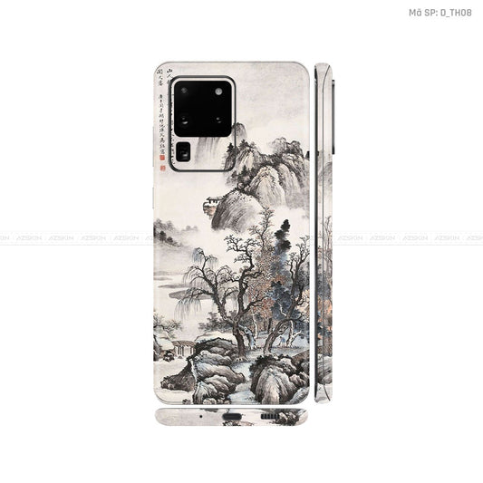 Dán Skin Galaxy S20 Series Hình Thư Pháp | D_TH08