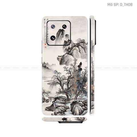 Dán Skin Xiaomi 13 Series Hình Thư Pháp | D_TH08