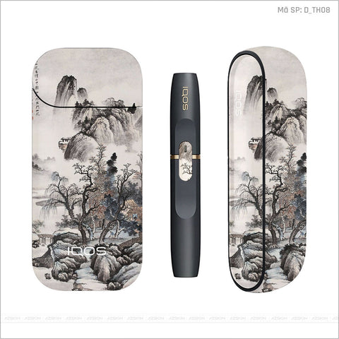 Dán Skin IQOS Hình Thư Pháp | D_TH08