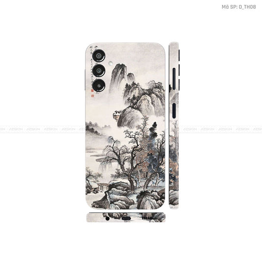 Dán Skin Samsung A Series Hình Thư Pháp | D_TH08