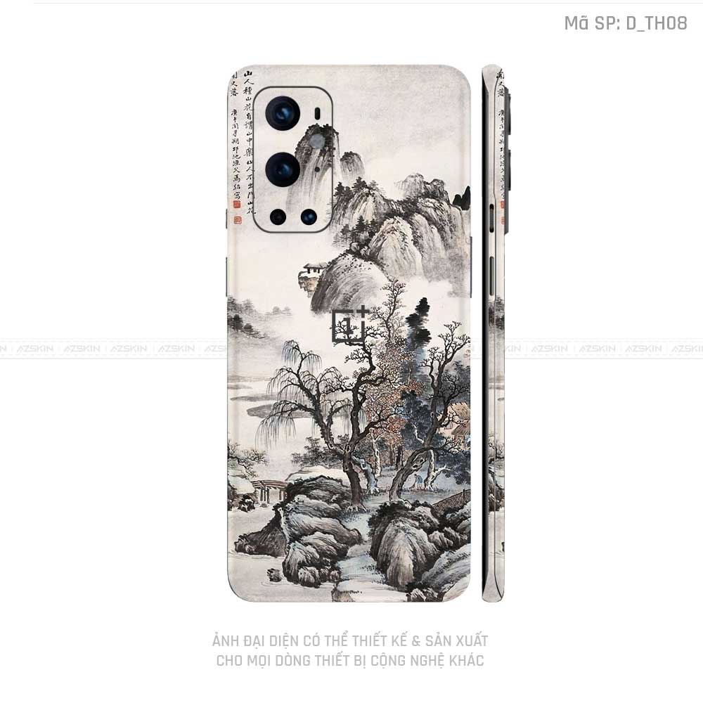 Dán Skin Oneplus 8/9 Series Hình Thư Pháp | D_TH08