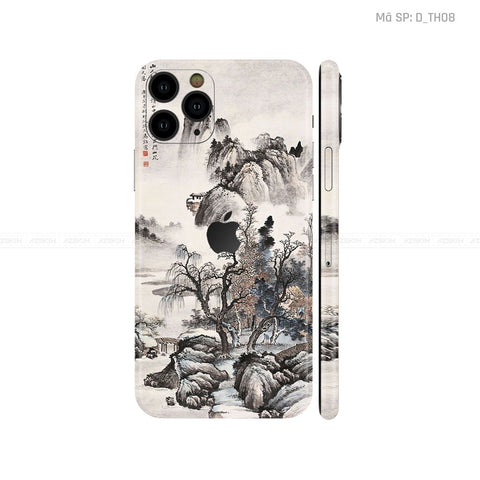 Dán Skin IPhone 11 Series Hình Thư Pháp | D_TH08