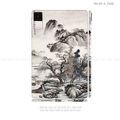 Dán Skin Máy Tính Bảng Xiaomi Mipad Hình Thư Pháp | D_TH08