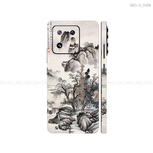 Dán Skin Điện Thoại Xiaomi 14 Series Hình Thư Pháp | D_TH08