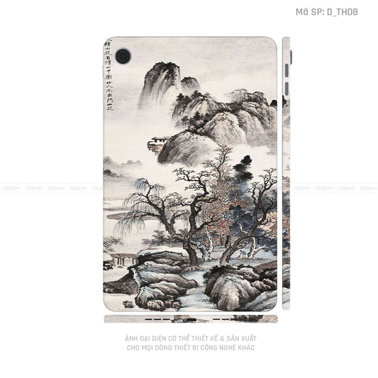 Dán Skin Máy Tính Bảng Oppo Pad Series Hình Thư Pháp | D_TH08