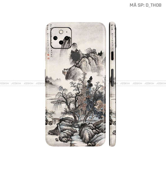 Dán Skin Google Pixel 5 Hình Thư Pháp | D_TH08